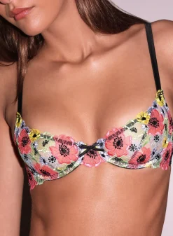 Azalea Embroidery Bra