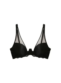 Charlotte Sheer Overlay Demi Bra