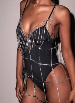 Crystal Fringe Dress
