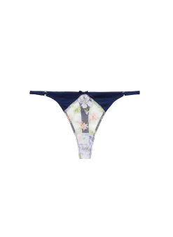 Elara Embroidery Thong