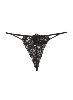 Fleur Guipure V-String