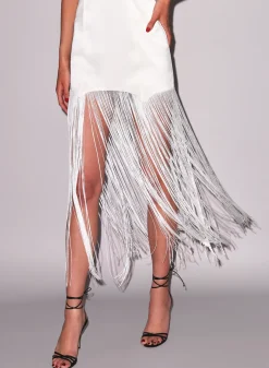 Fringe Maxi Dress