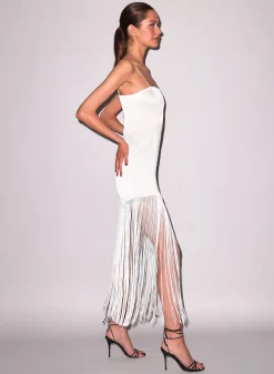 Fringe Maxi Dress