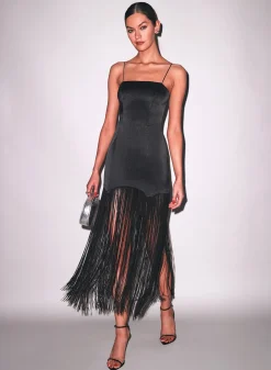 Fringe Maxi Dress