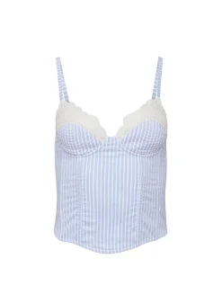 Hampton Poplin Bustier