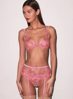 Harper Embroidery Garter Belt