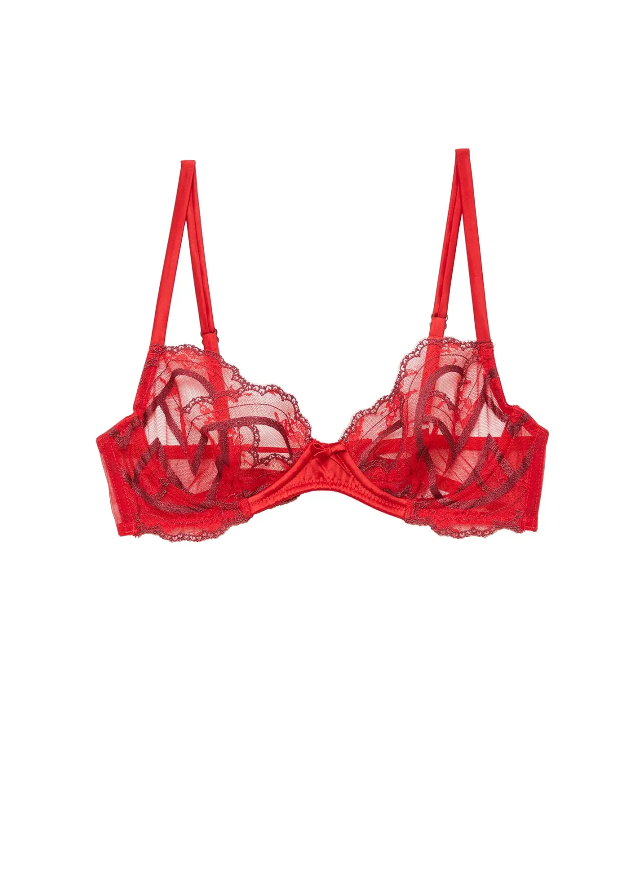 Hendrix Embroidery Demi Bra