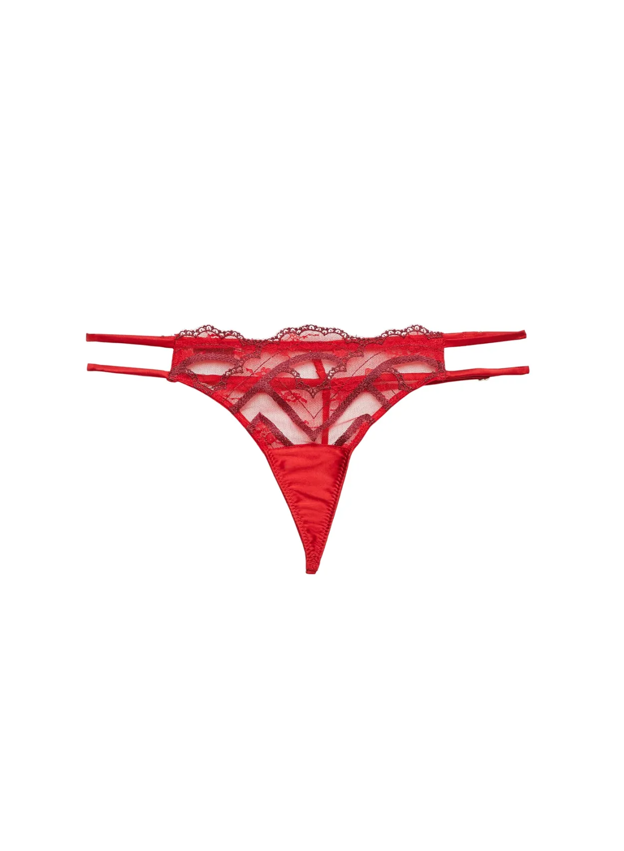 Hendrix Embroidery V-String