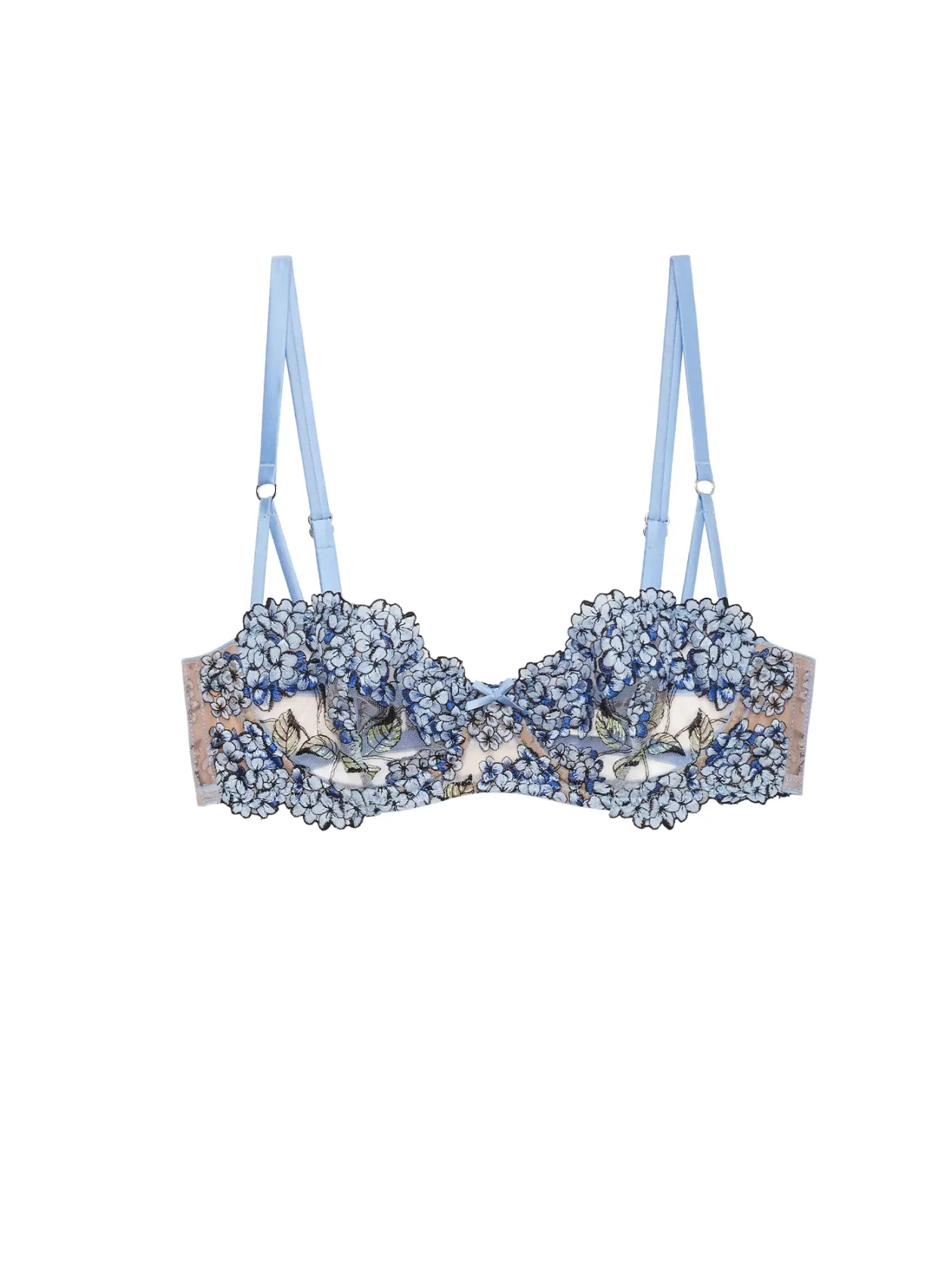Hydrangea Balconette Bra