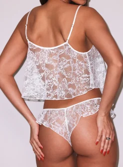 Ivory Jasmine Lace Set