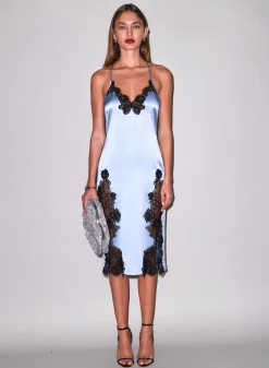 Juliet Lace Appliqué Slip Dress