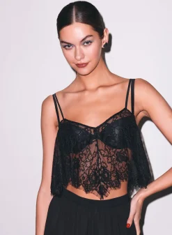 Juliet Lace Flutter Cami
