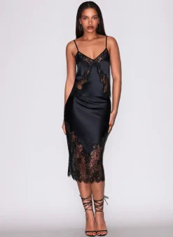 Juliet Lace Silk Skirt