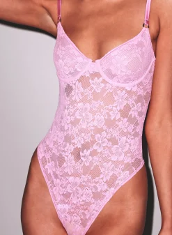 Le Stretch Lace Bodysuit