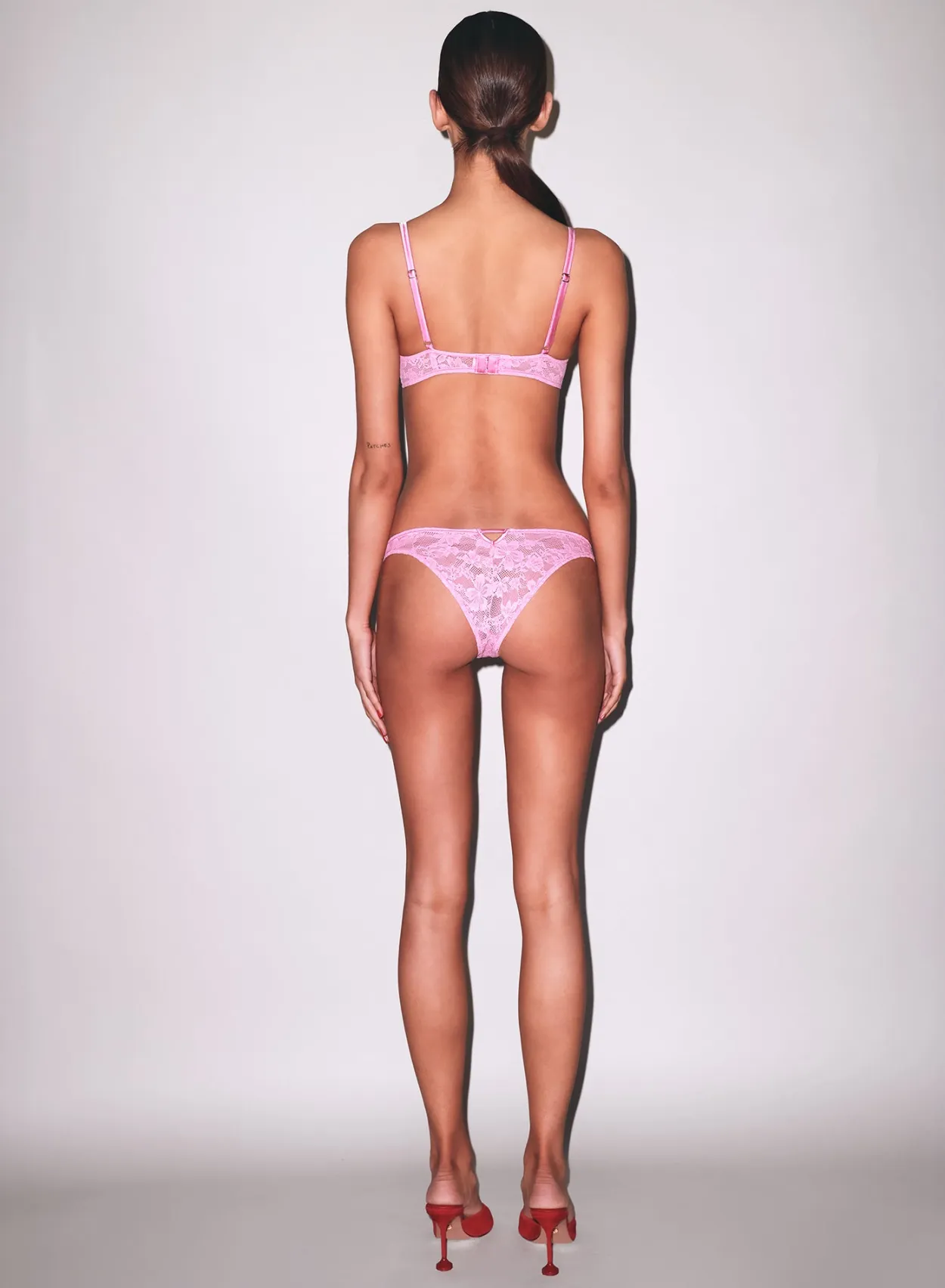 Le Stretch Lace Cheeky