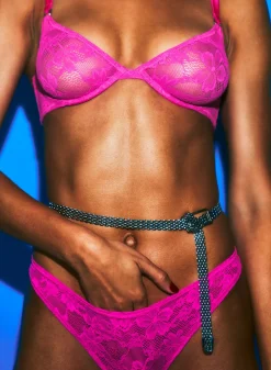 Le Stretch Lace Cheeky
