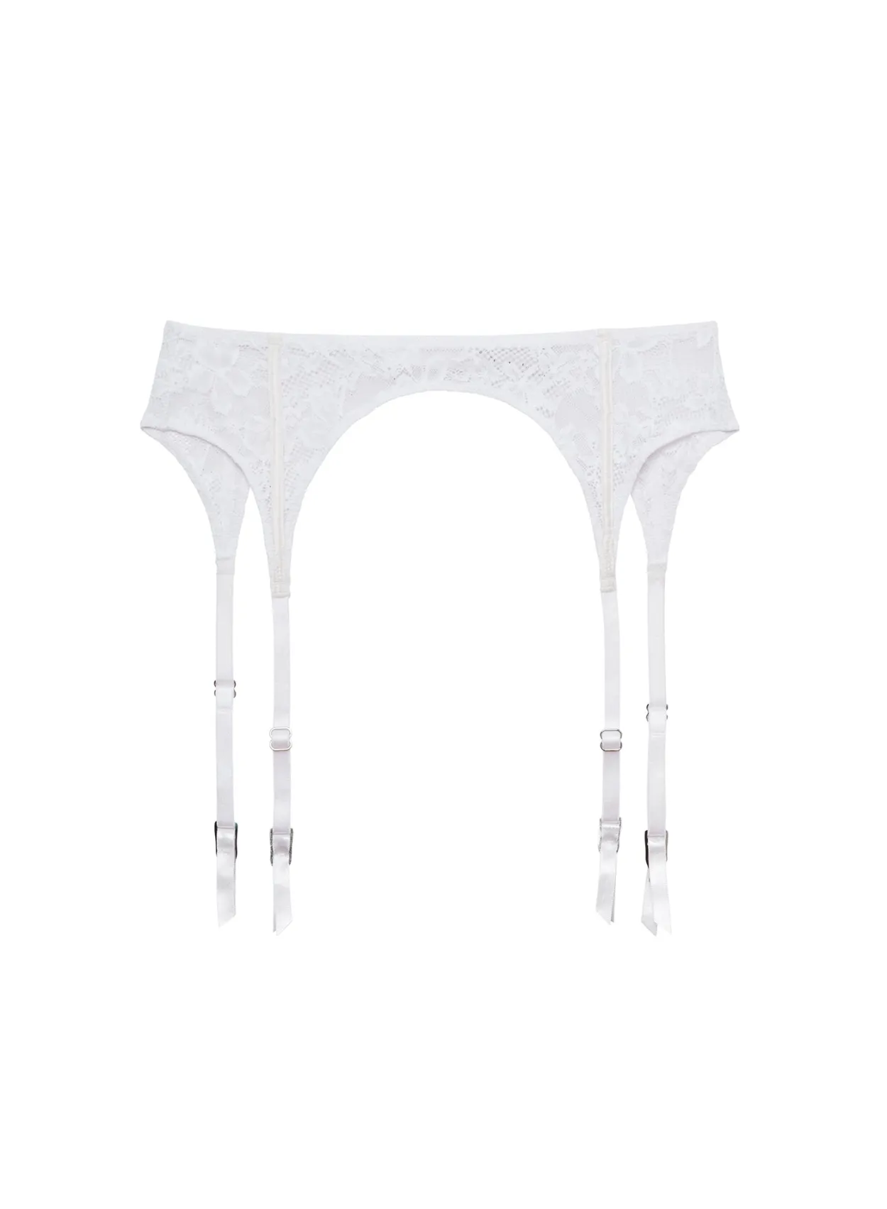 Le Stretch Lace Garter Belt