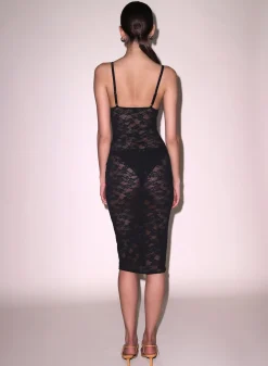Le Stretch Lace Slip Dress