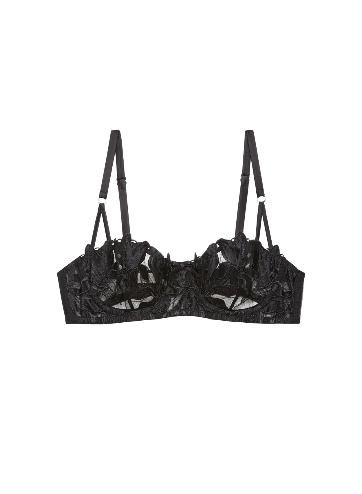 Lily Embroidery Balconette Bra