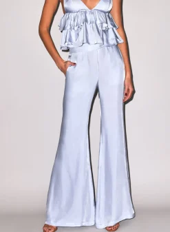 Luxe Twill Flare Pant