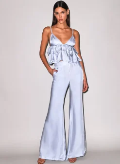 Luxe Twill Flare Pant