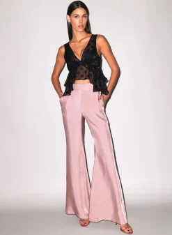 Luxe Twill Flare Pant