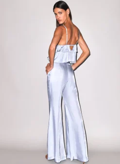 Luxe Twill Ruffle Cami