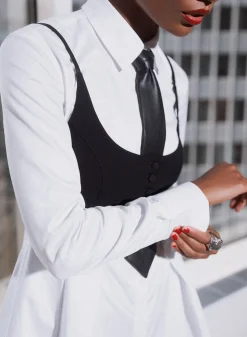 Maxwell Cropped Vest