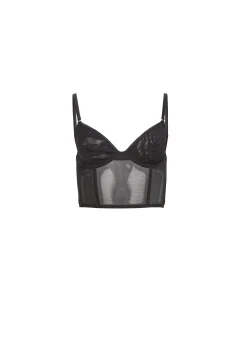 Mesh Longline Bustier