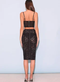 Mesh Longline Bustier