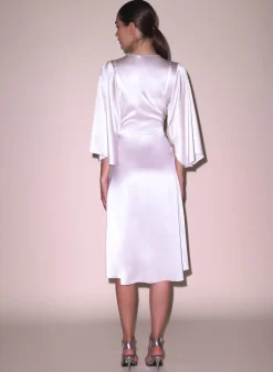 Midi Angel Sleeve Robe