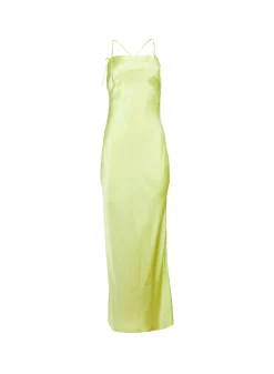 Open Back Maxi Slip Dress