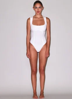 Organic Cotton Scoop Neck Bodysuit