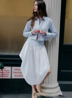Poplin Button Down Shirt