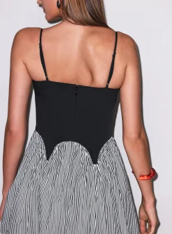 Poplin Corset Dress