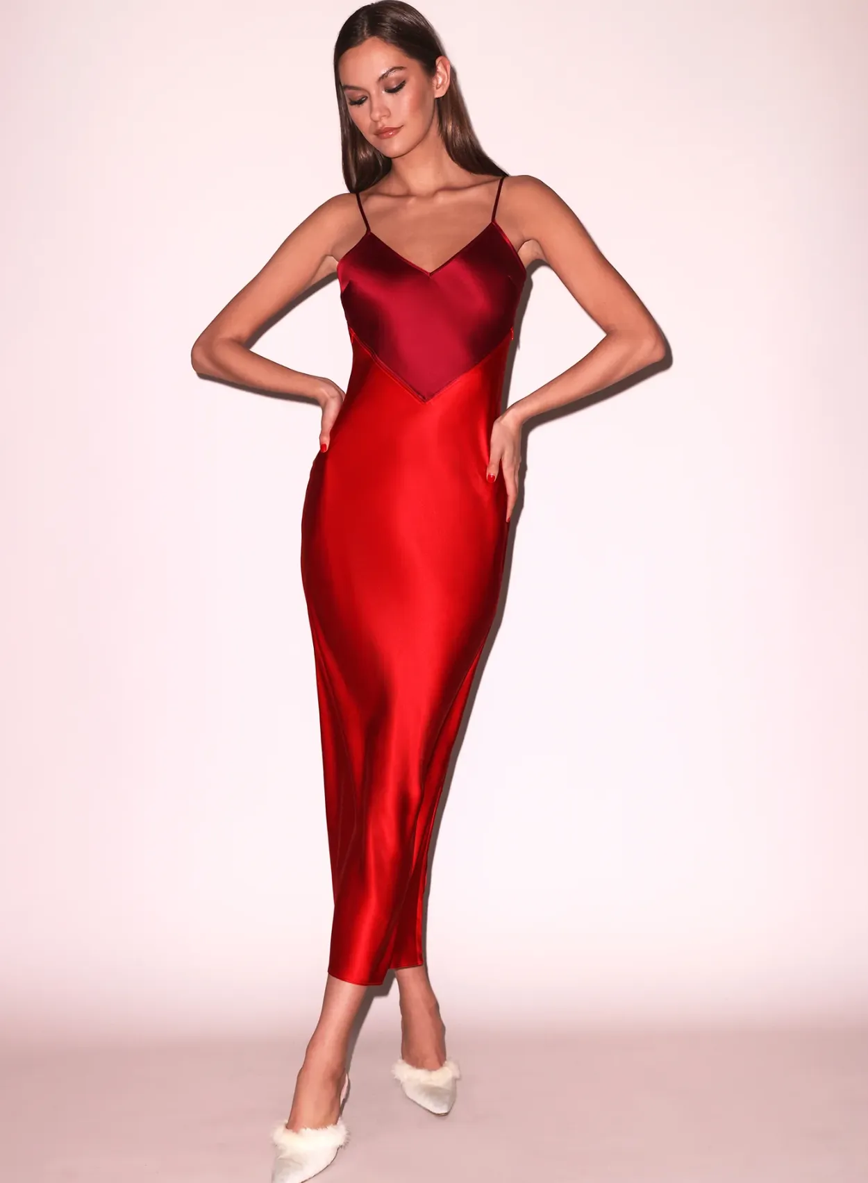 Scarlet Slip Dress