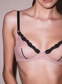 Sheer Tulle Demi Bra