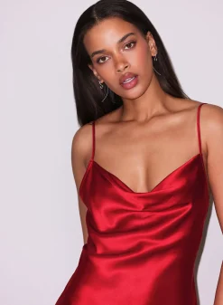Short Cowl Neck Slip