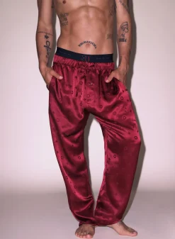 Silk Jacquard PJ Pant