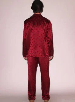 Silk Jacquard PJ Pant