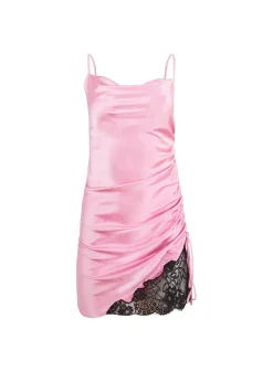 Silk Ruched Dress