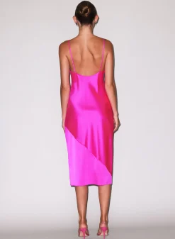 Silk V Slip Dress